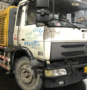 祥希液壓·山推HJC5120THB車(chē)載式混凝土泵車(chē) 維修記錄實(shí)拍